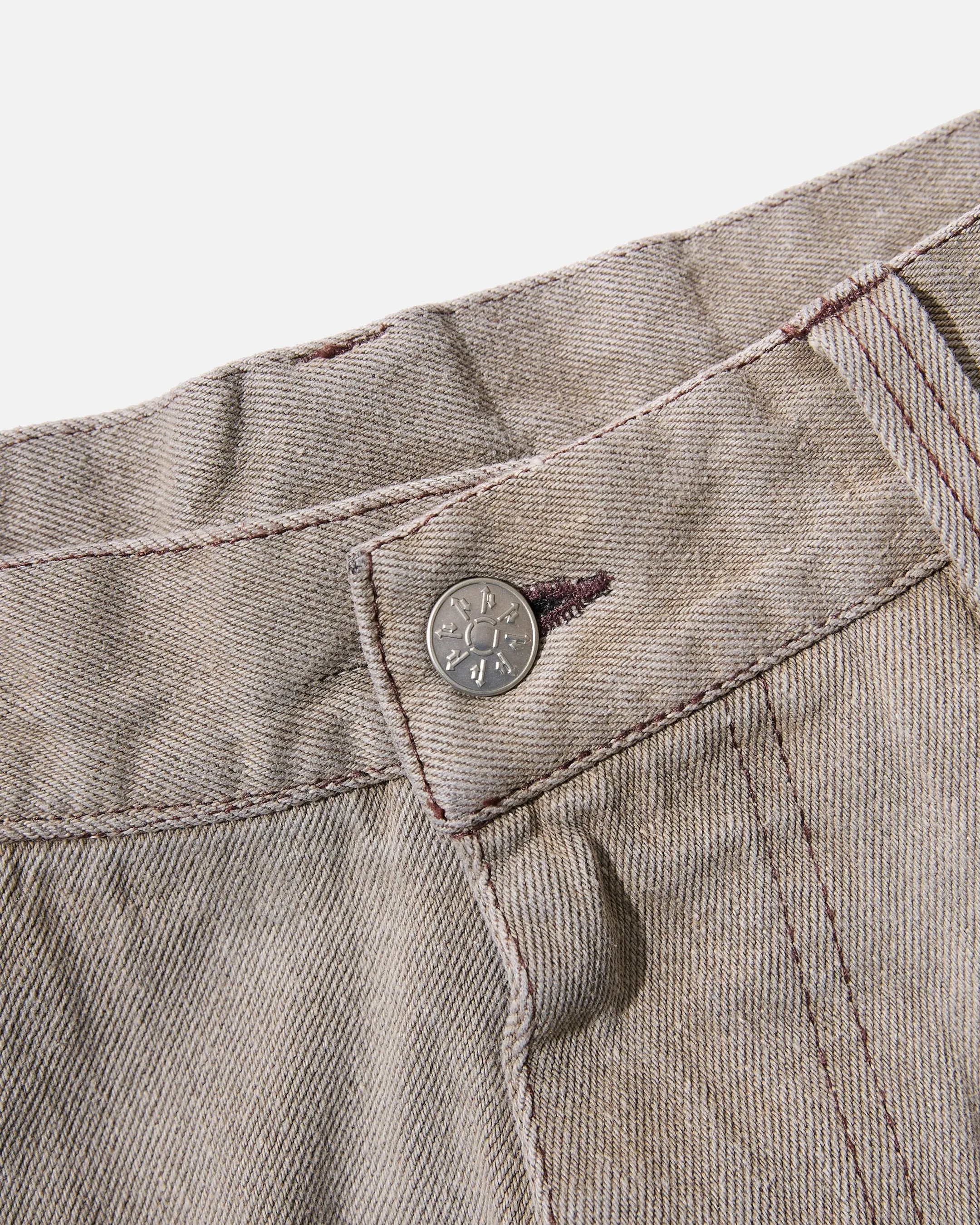6 Pocket Jeans - Beige