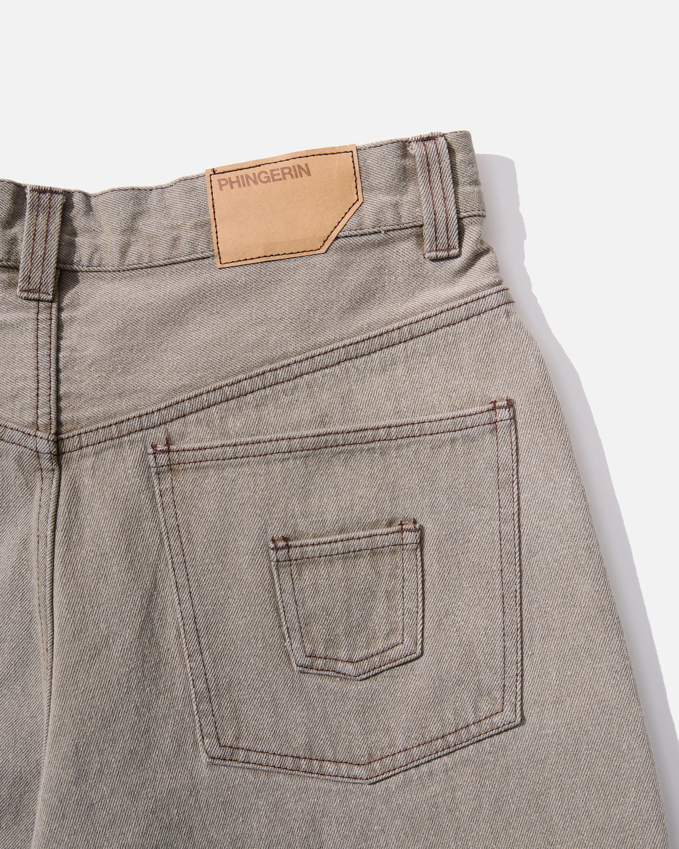 6 Pocket Jeans - Beige