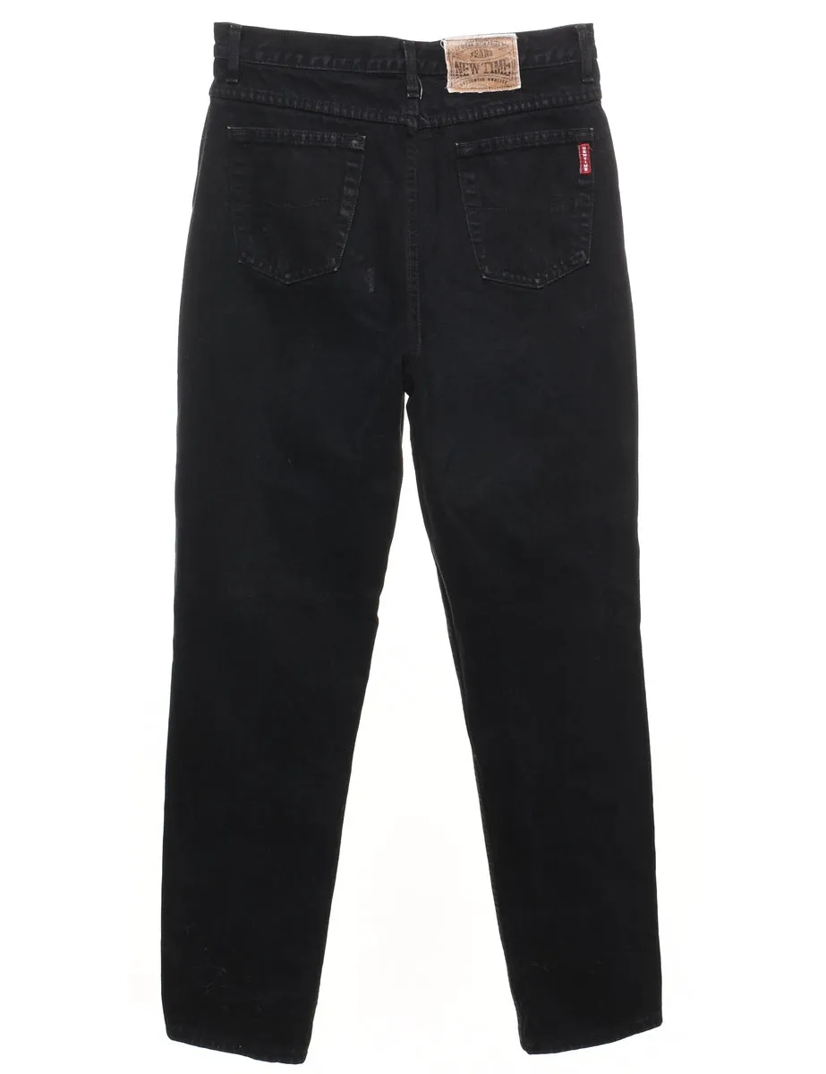 Black Tapered Jeans - W30 L31