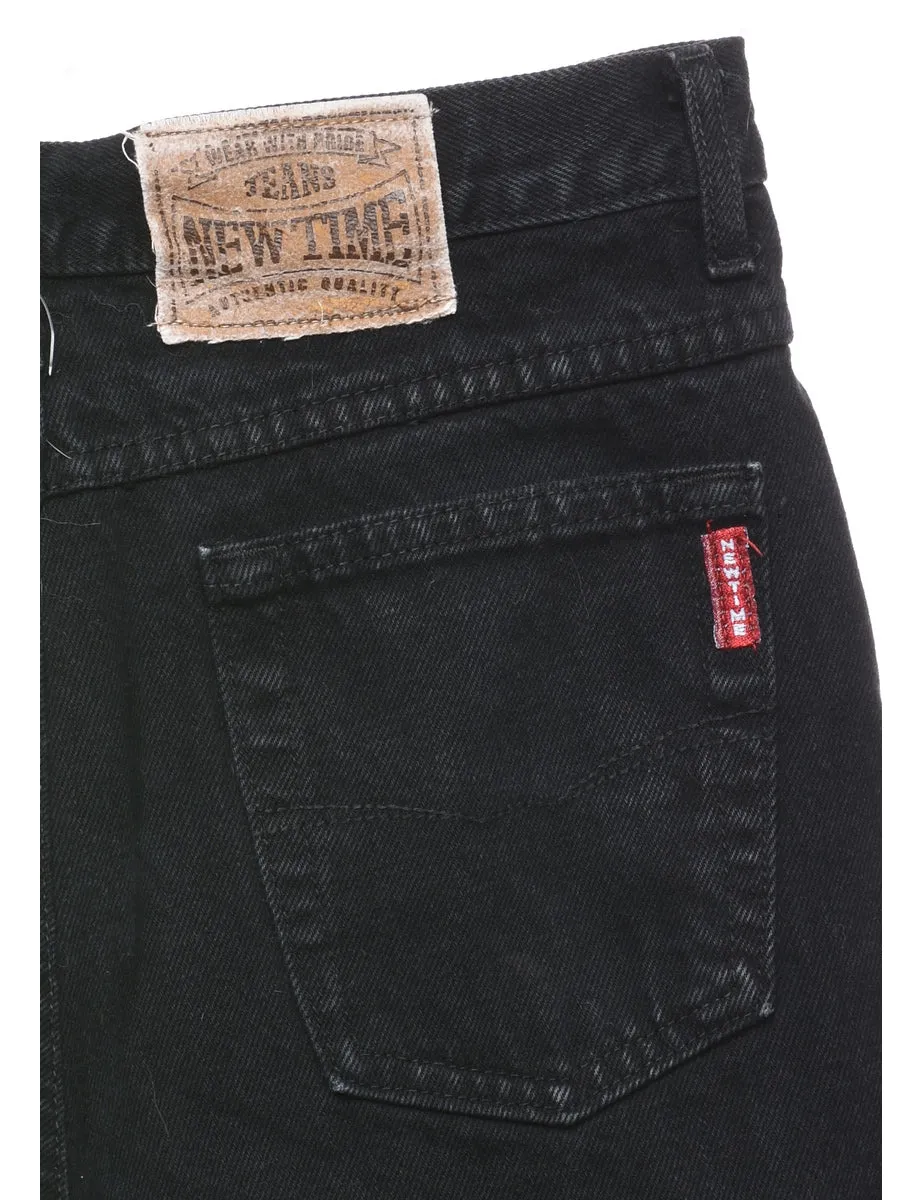 Black Tapered Jeans - W30 L31