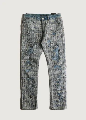 Blue Salvage Boro Denim