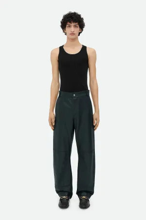 BOTTEGA VENETA | LEATHER CARGO TROUSERS