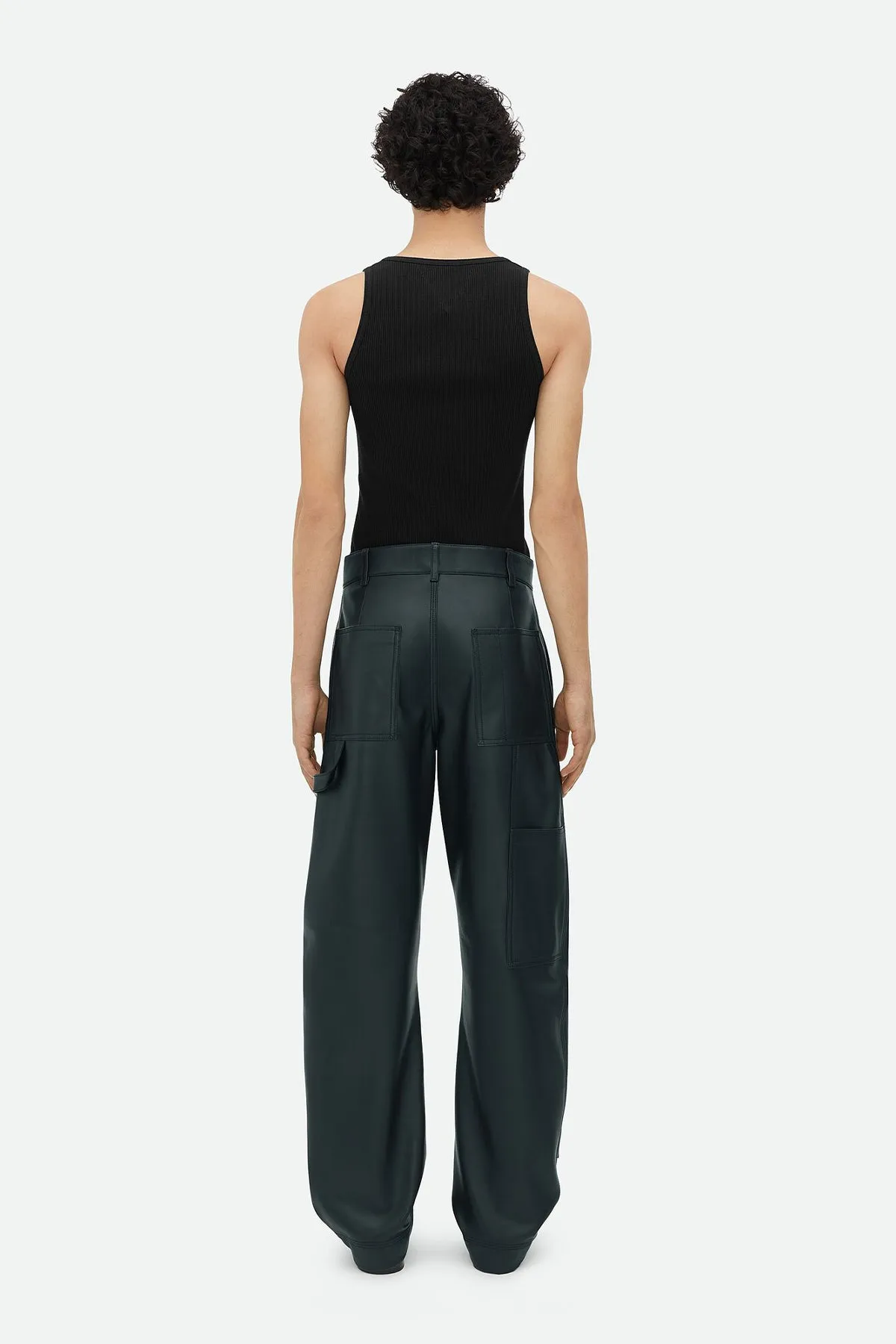 BOTTEGA VENETA | LEATHER CARGO TROUSERS