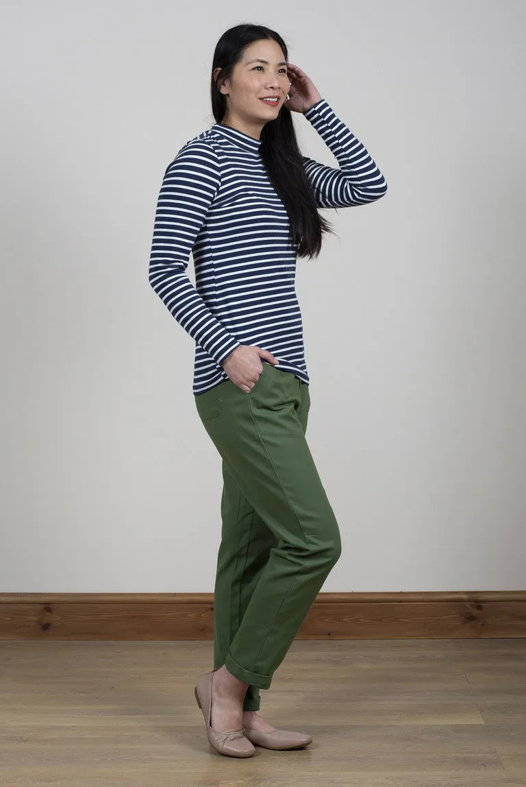 Breaker Trousers Twill Khaki