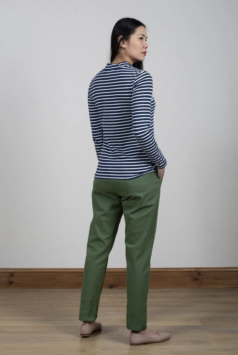 Breaker Trousers Twill Khaki