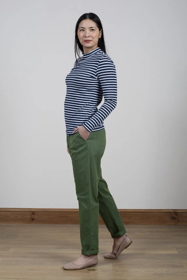 Breaker Trousers Twill Khaki
