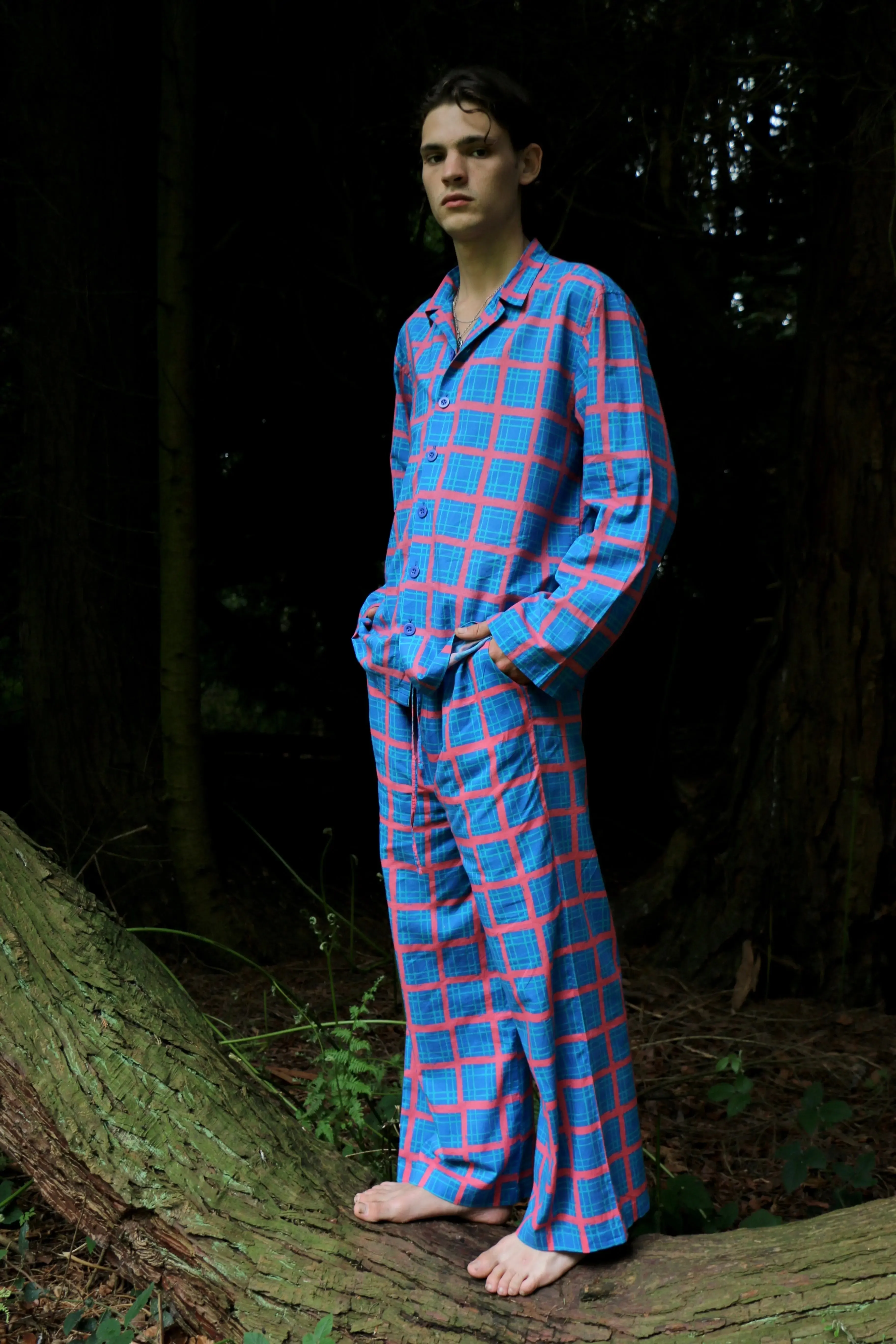 Can Vibe (Blue) Pyjama Top/Trouser