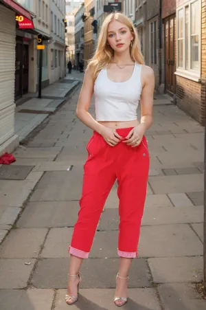 Capri Cropped 3/4 Trouser Pack Of 11 Pieces