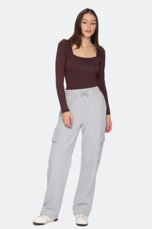 Cargo Wide Leg Sweats