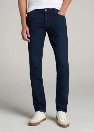 Carman TAPERED Fleeced Jeans for Tall Men in Rockies Blue