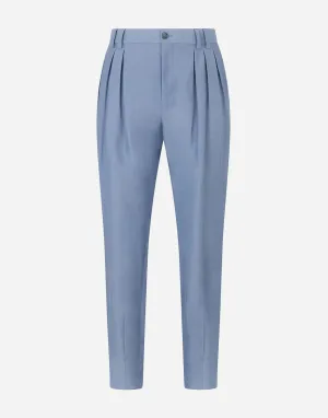 Dart-Detailing Tailored Pants