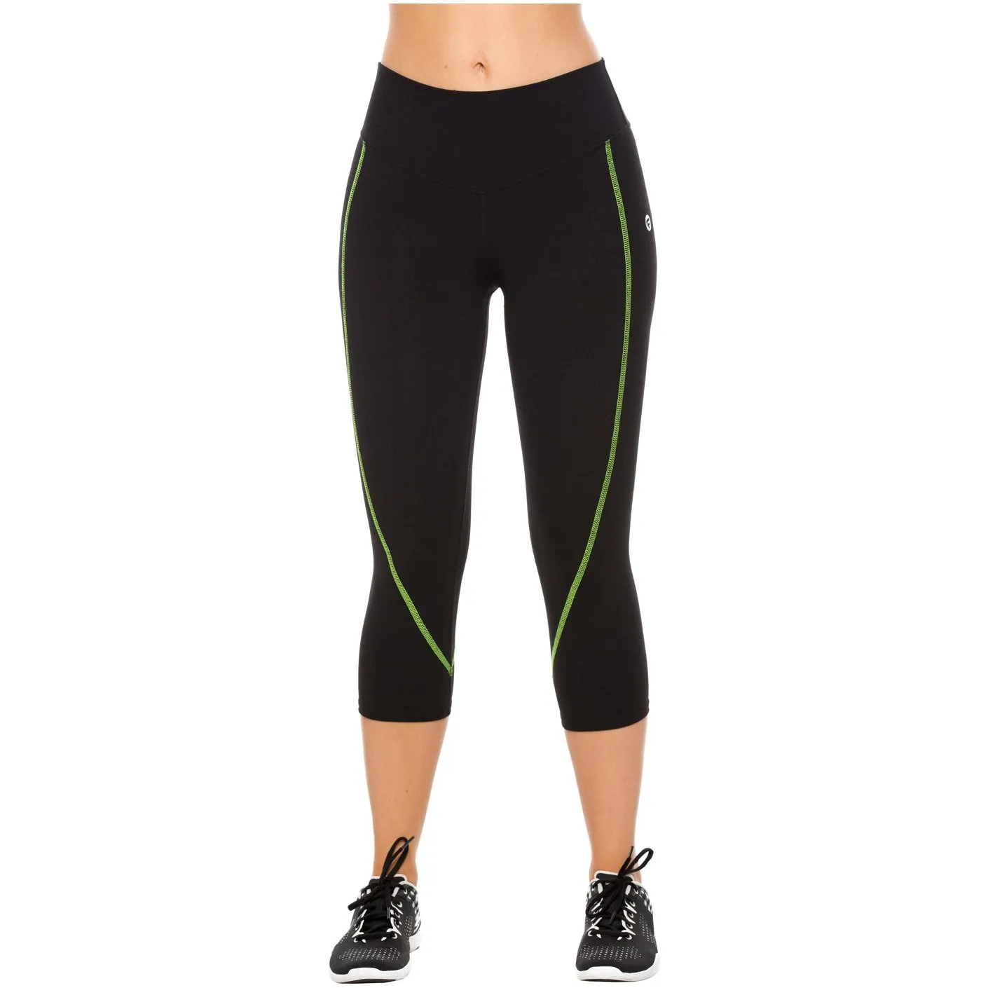 Flexmee 944210 Liberty Capri Polyester Activewear Workout Pants Trousers