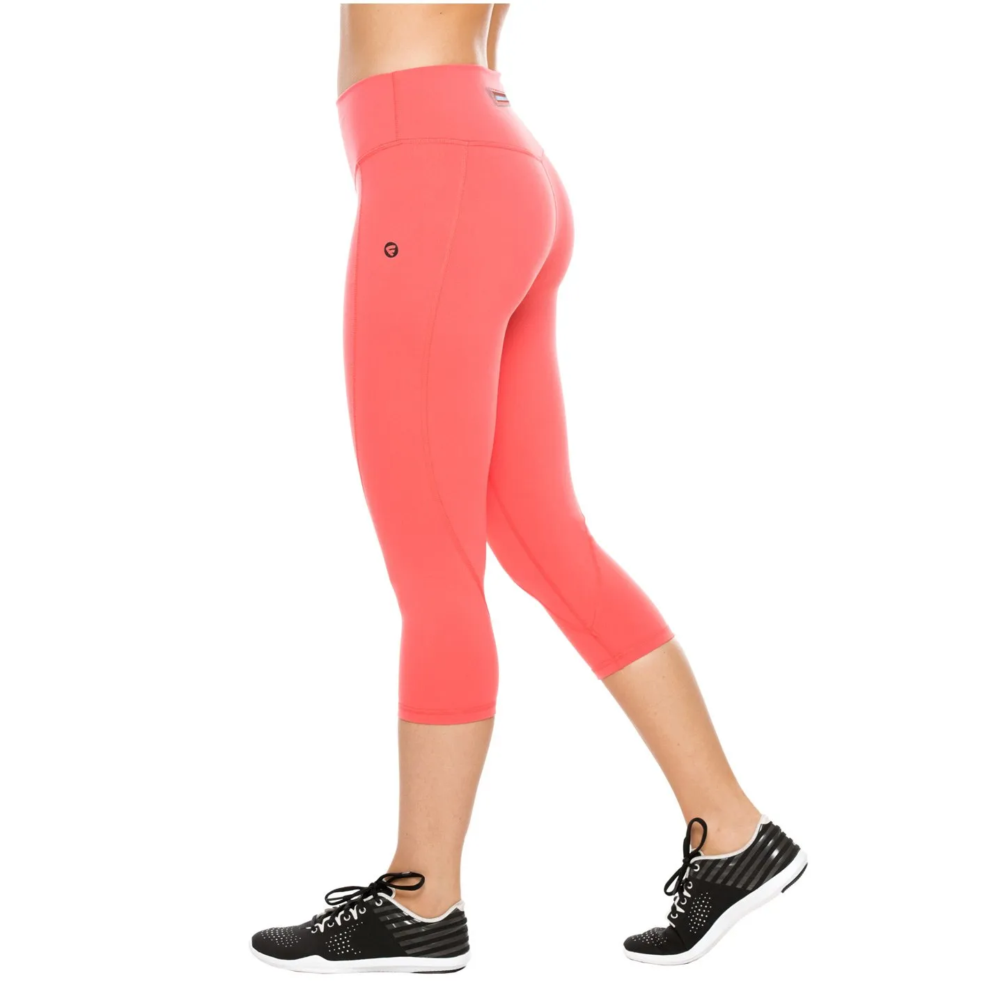 Flexmee 944210 Liberty Capri Polyester Activewear Workout Pants Trousers