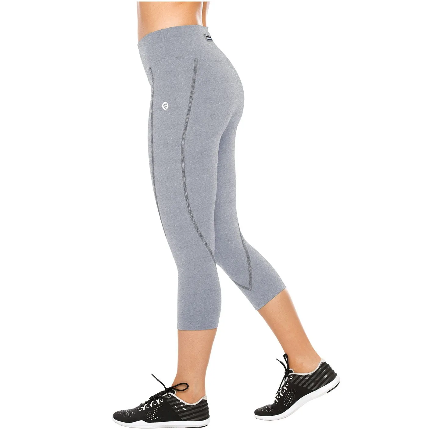 Flexmee 944210 Liberty Capri Polyester Activewear Workout Pants Trousers