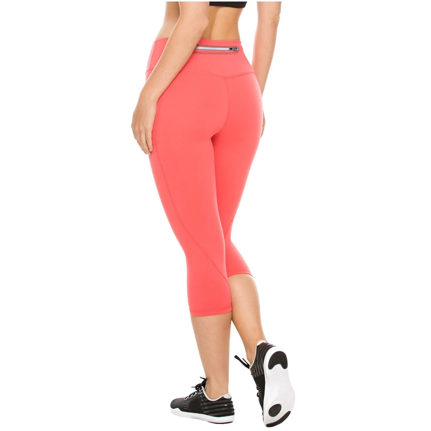 Flexmee 944210 Liberty Capri Polyester Activewear Workout Pants Trousers