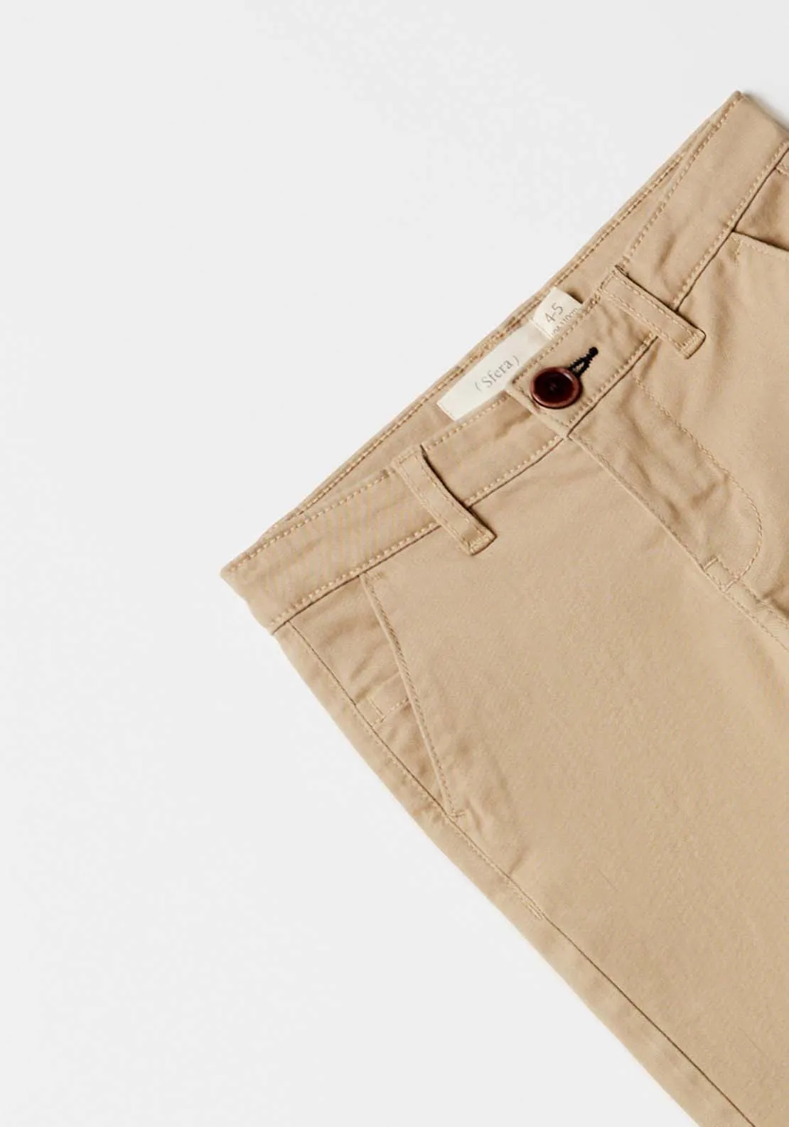 Formal Trouser - Beige / Camel