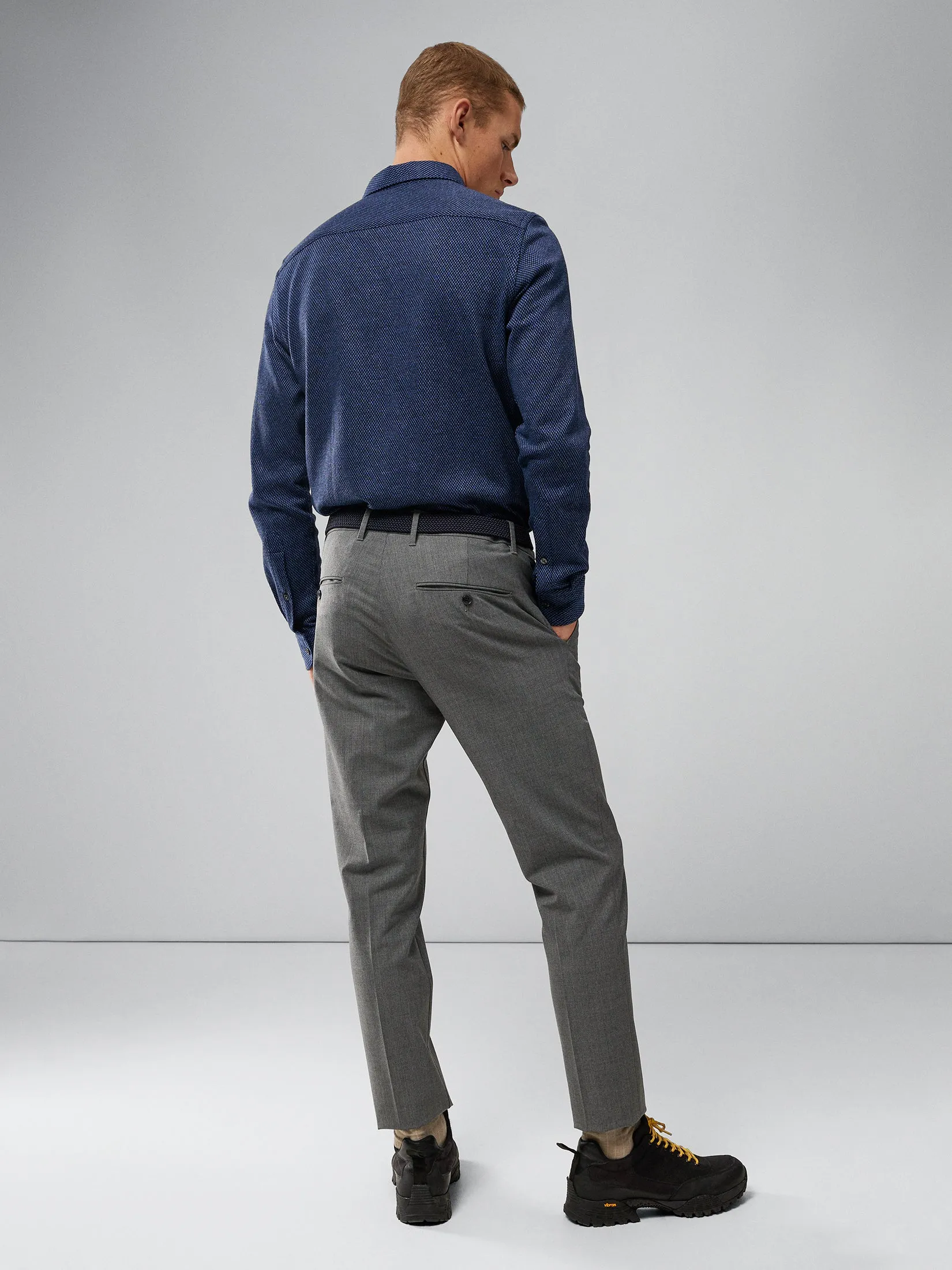 Grant Stretch Twill Pants / Grey Melange