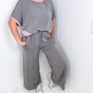Haven't Met You Yet Wide Leg Palazzo Pants In Mocha