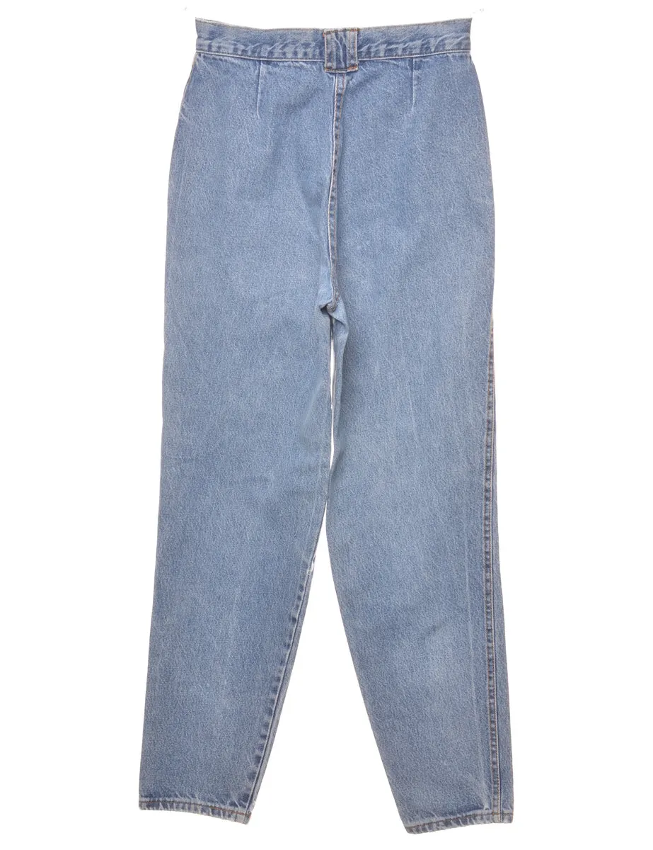 Light Wash Classic Tapered Jeans - W25 L29