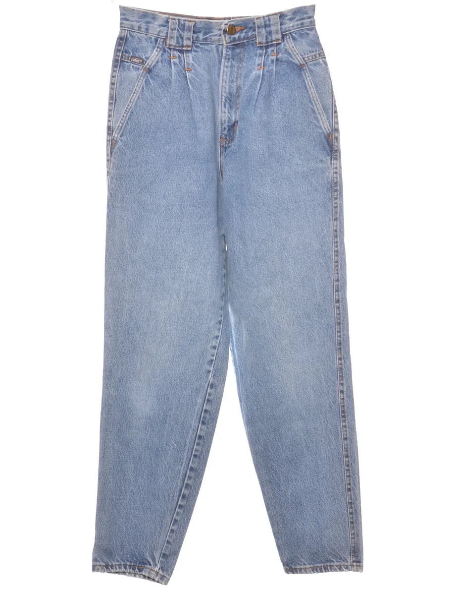 Light Wash Classic Tapered Jeans - W25 L29