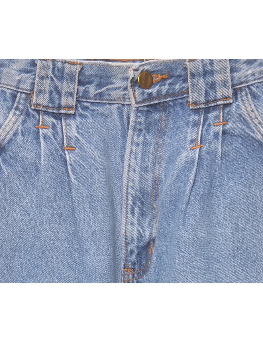 Light Wash Classic Tapered Jeans - W25 L29