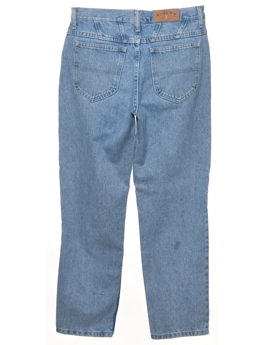 Light Wash Lee Tapered Jeans - W30 L29