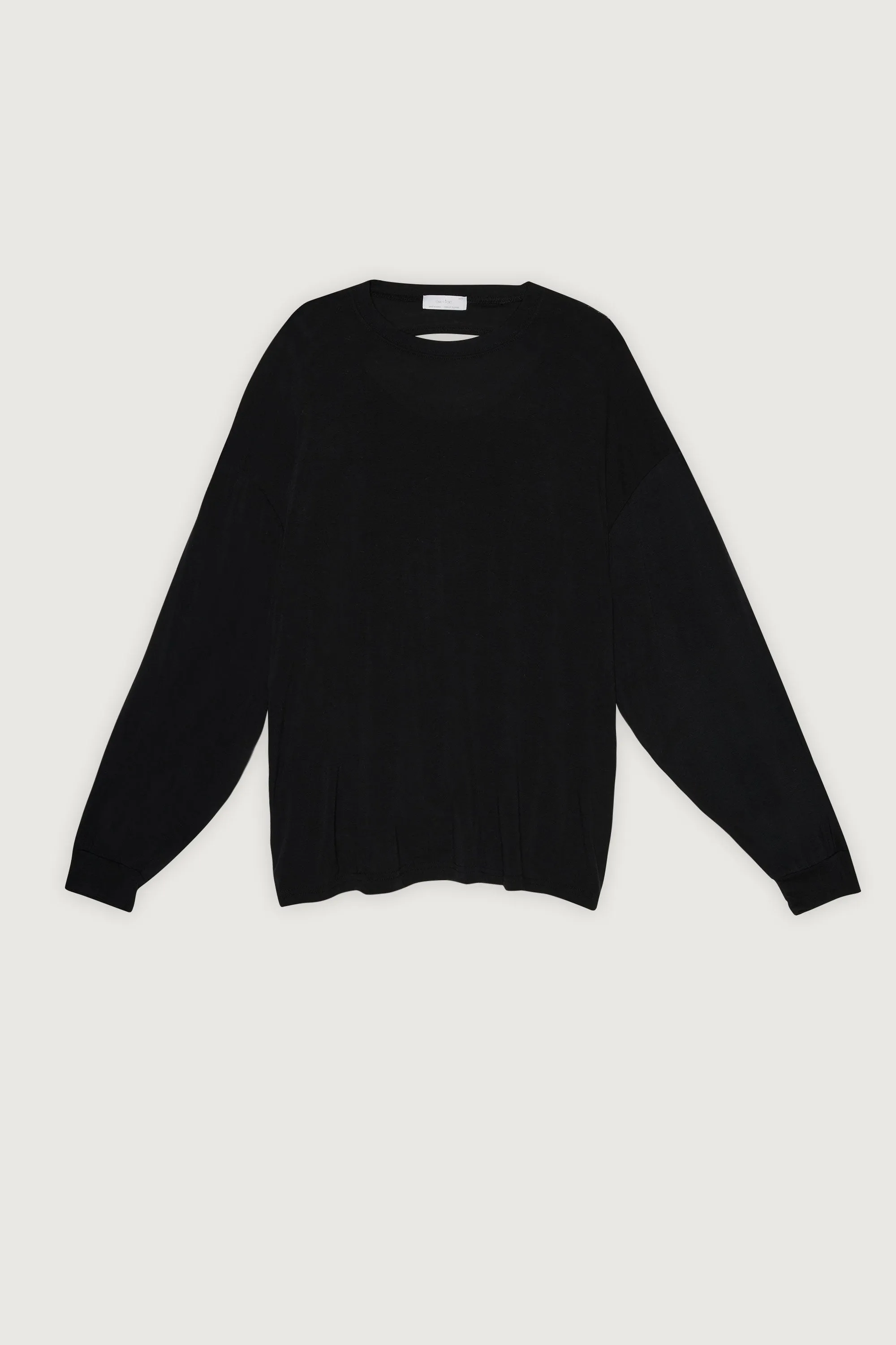 LONG SLEEVE TOP WITH OPEN BACK