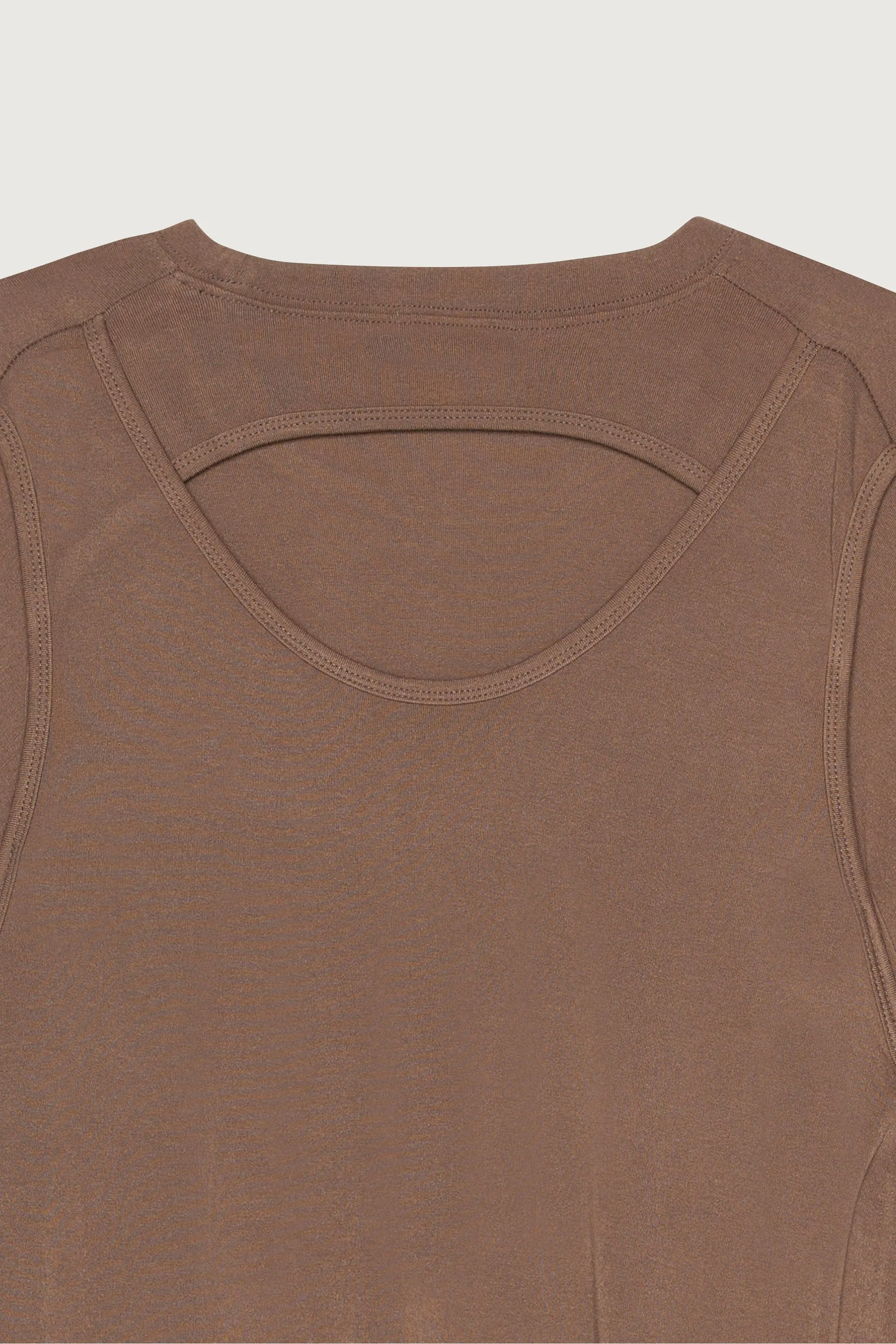 LONG SLEEVE TOP WITH OPEN BACK