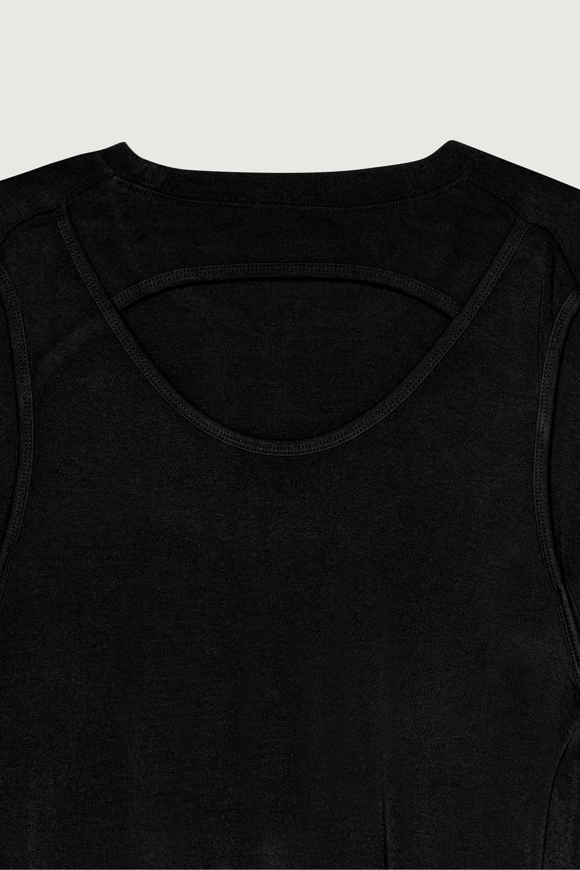 LONG SLEEVE TOP WITH OPEN BACK