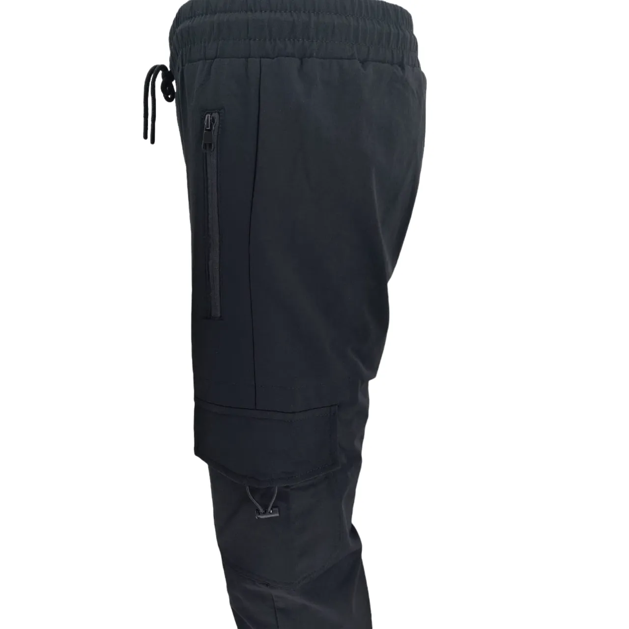 Men's Cargo Combat Trouser Elasticated Lightweight Work Trousers Pants Bottoms