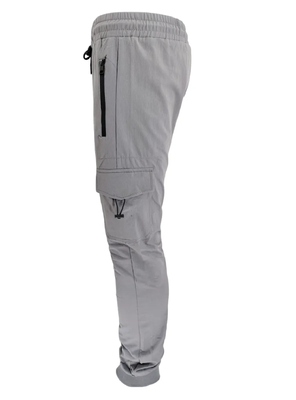 Men's Cargo Combat Trouser Elasticated Lightweight Work Trousers Pants Bottoms