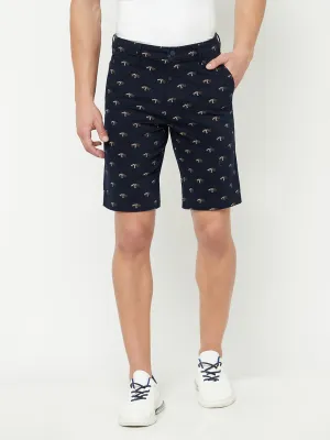 Men's Navy Bermuda