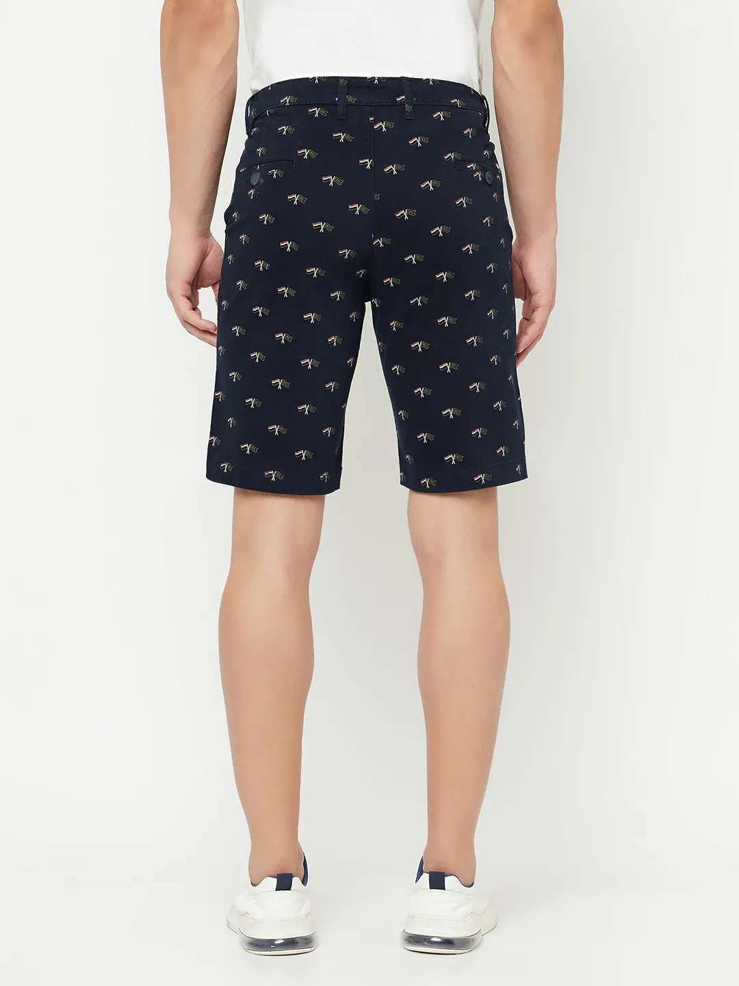 Men's Navy Bermuda