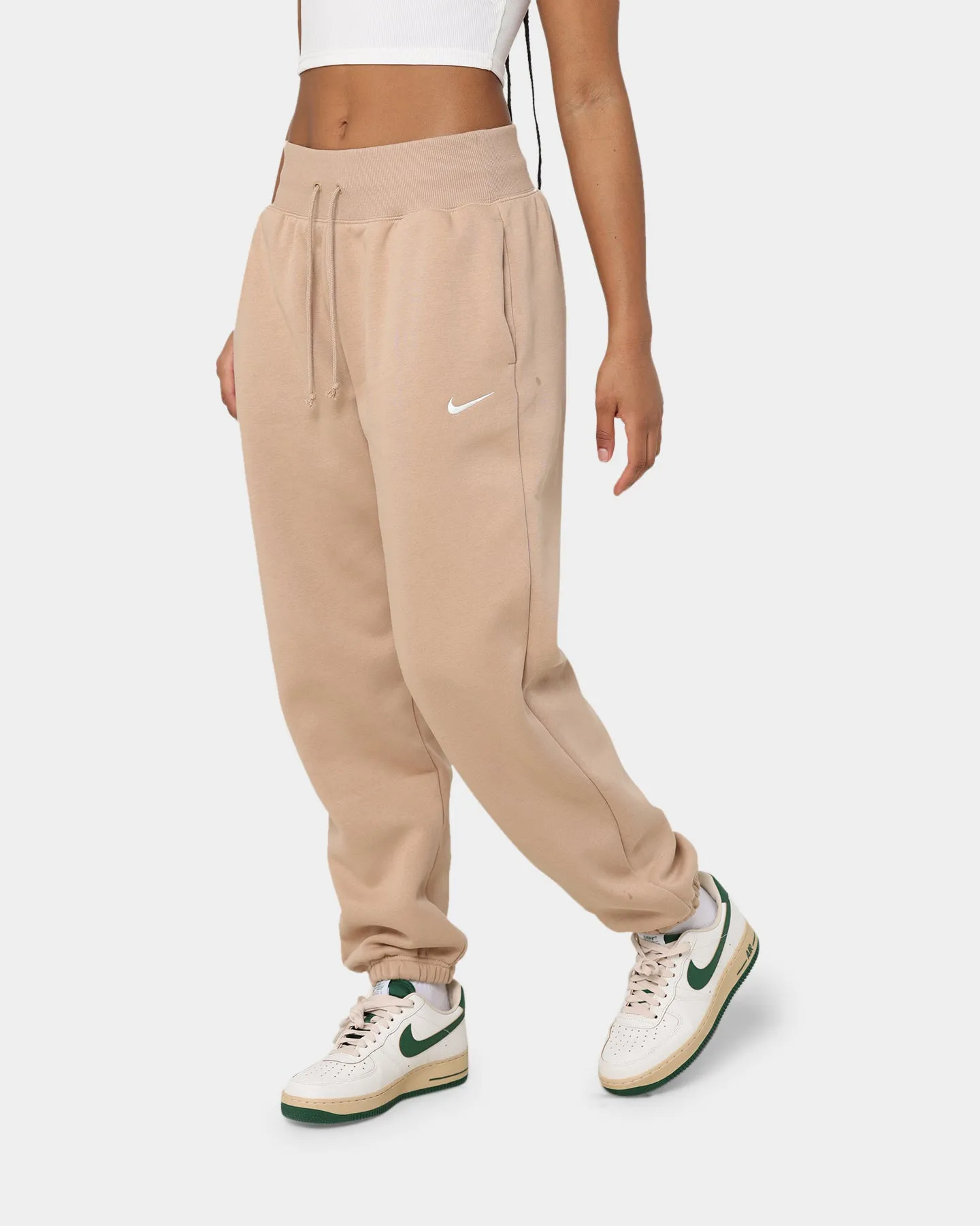 Nike Women's Nike Sportswear Phoenix Fleece High-Waisted Oversized Pants Hemp/Sail