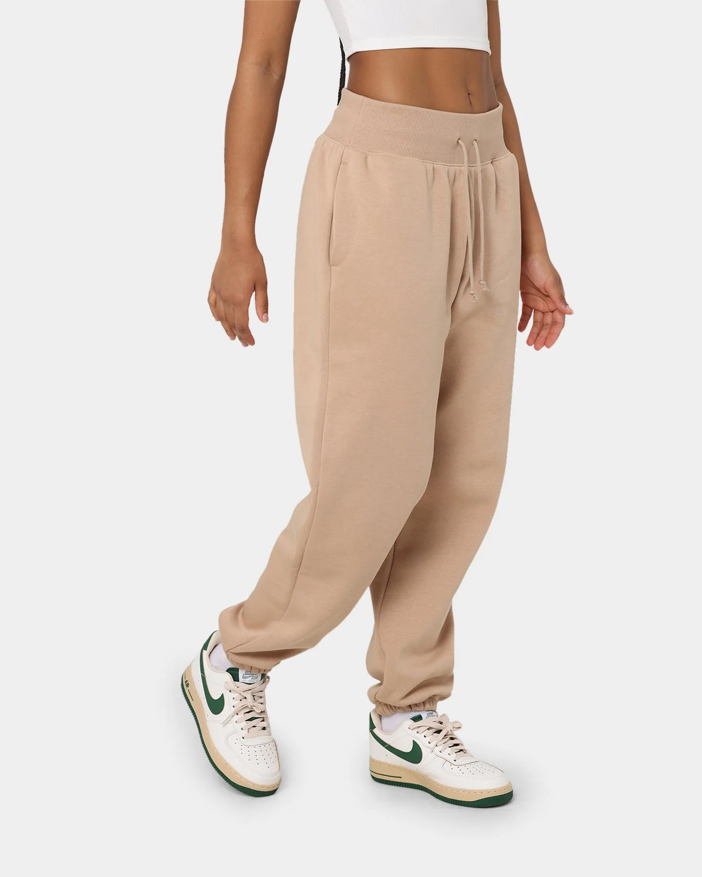 Nike Women's Nike Sportswear Phoenix Fleece High-Waisted Oversized Pants Hemp/Sail