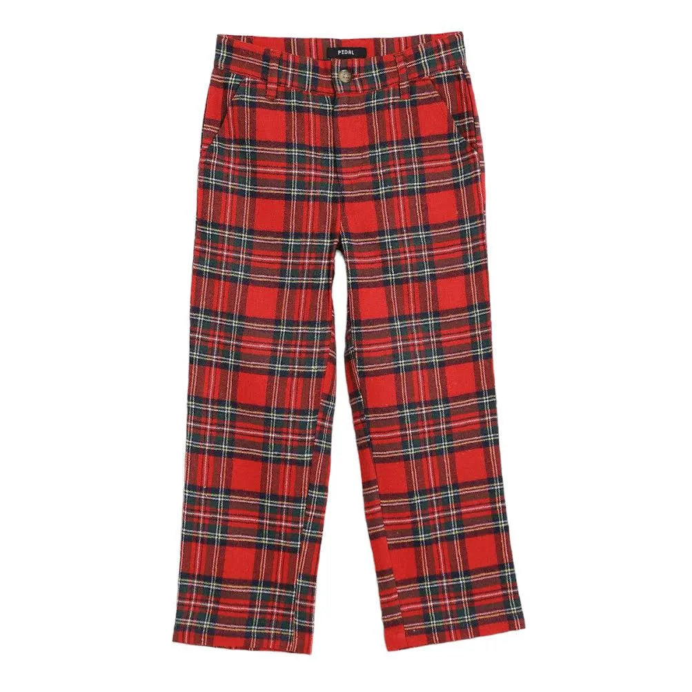 Pedal Tartan Plaid Pants 33287 5008