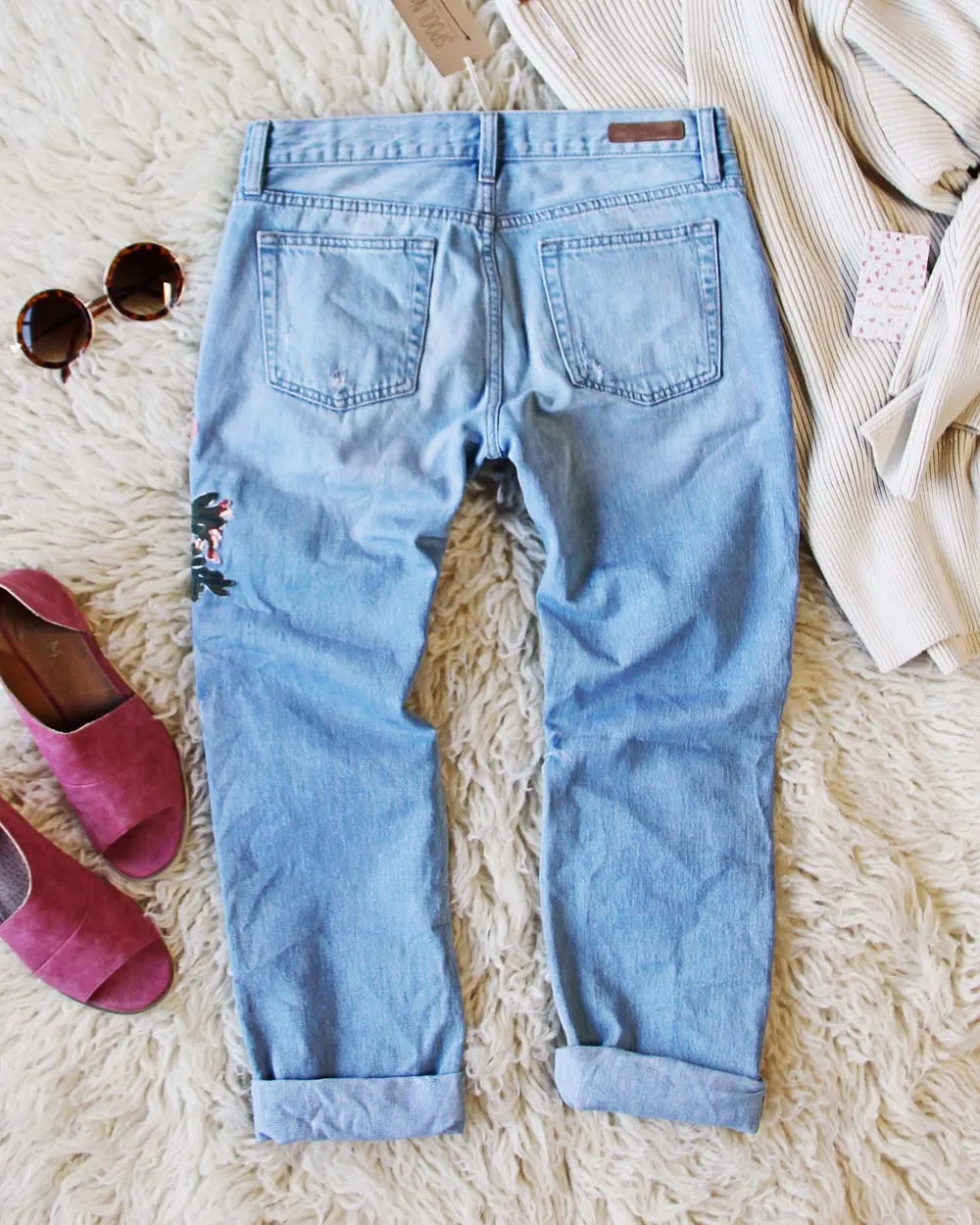 Sanctuary Embroidered Jeans