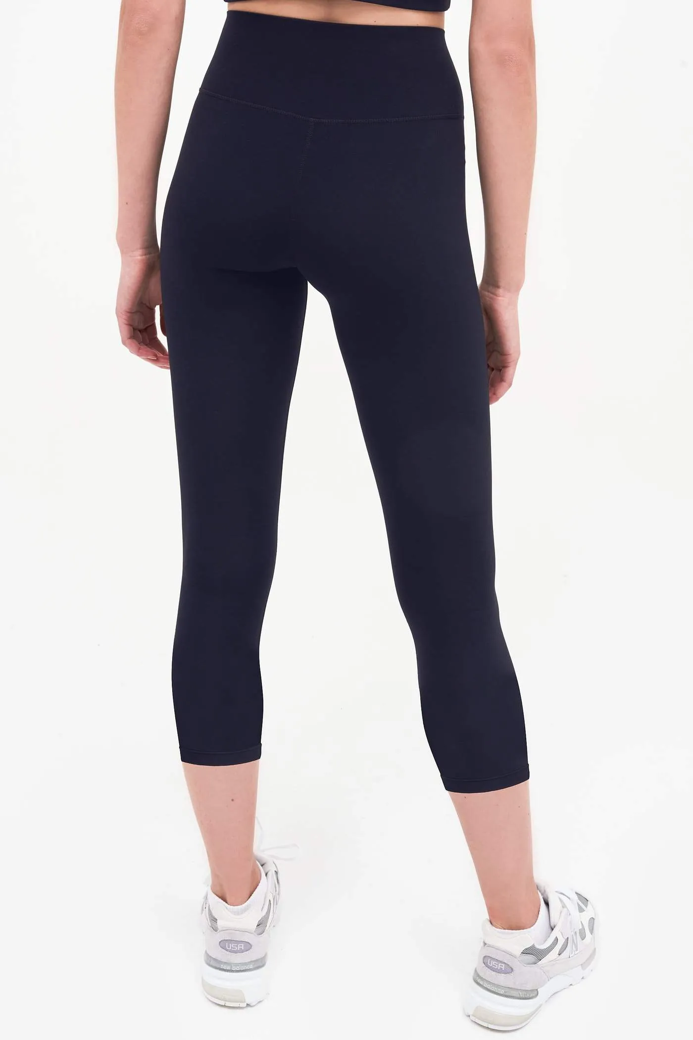 Splits59 Airweight Crop Legging in Navy