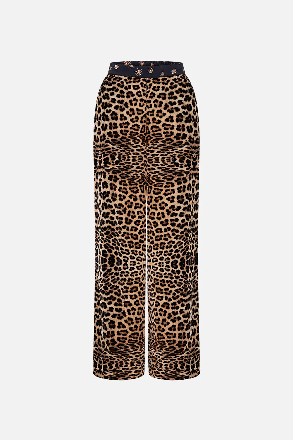 VELVET STRAIGHT LEG RELAXED TROUSER SOUL OF A STAR GAZER