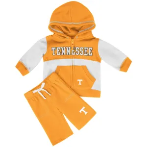 Vols Baby Color Block Fleece Set