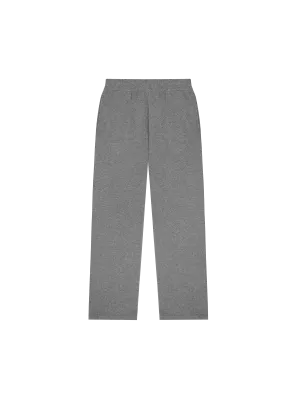 Womens DNA Knitted Straight Leg Track Pants—grey marl