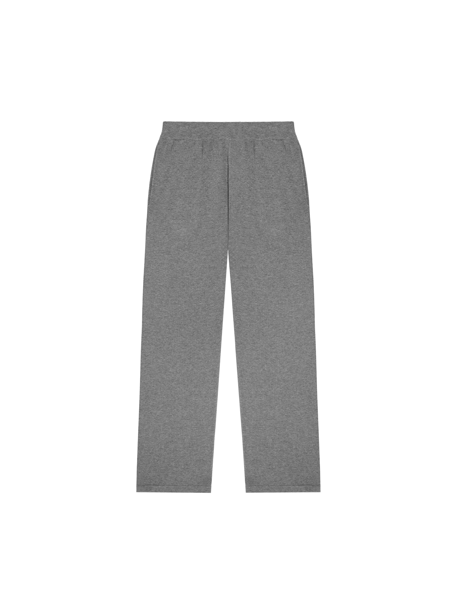 Womens DNA Knitted Straight Leg Track Pants—grey marl